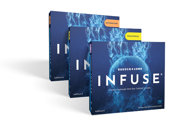 Infuse daily disposable contact lens