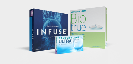 Bausch + Lomb Family of Contact Lenses